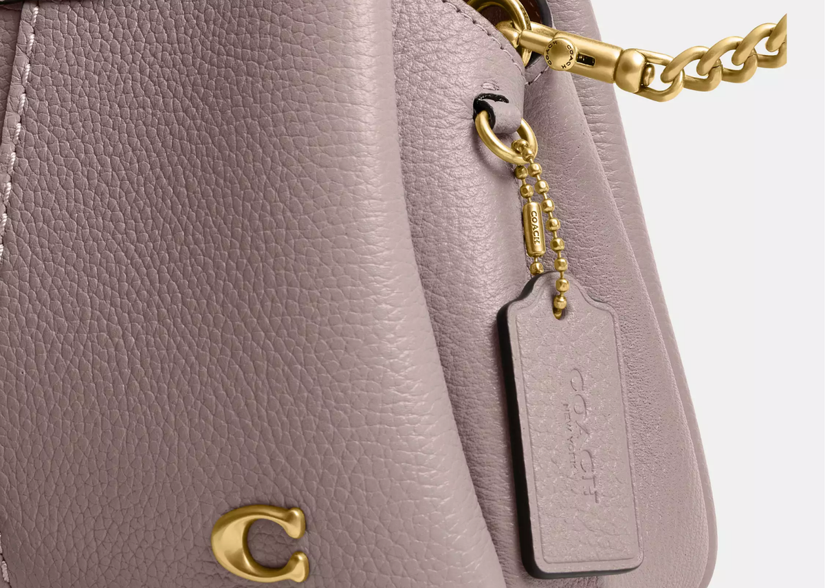 Coach Lana Shoulder Bag 19 Brass/Ash 4