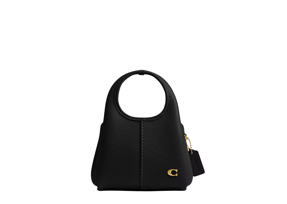 Coach Lana Shoulder Bag 19 Brass/Black