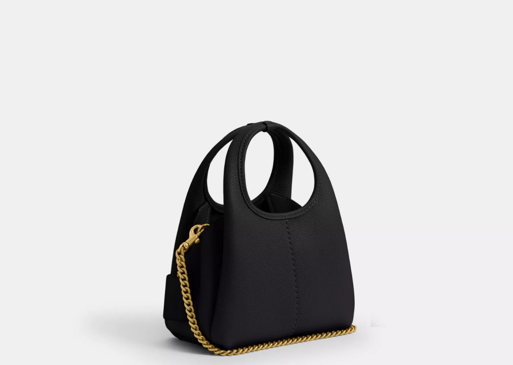 Coach Lana Shoulder Bag 19 Brass/Black 7