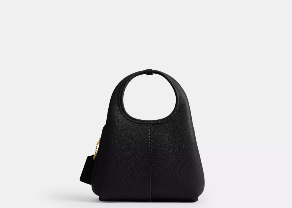 Coach Lana Shoulder Bag 19 Brass/Black 8
