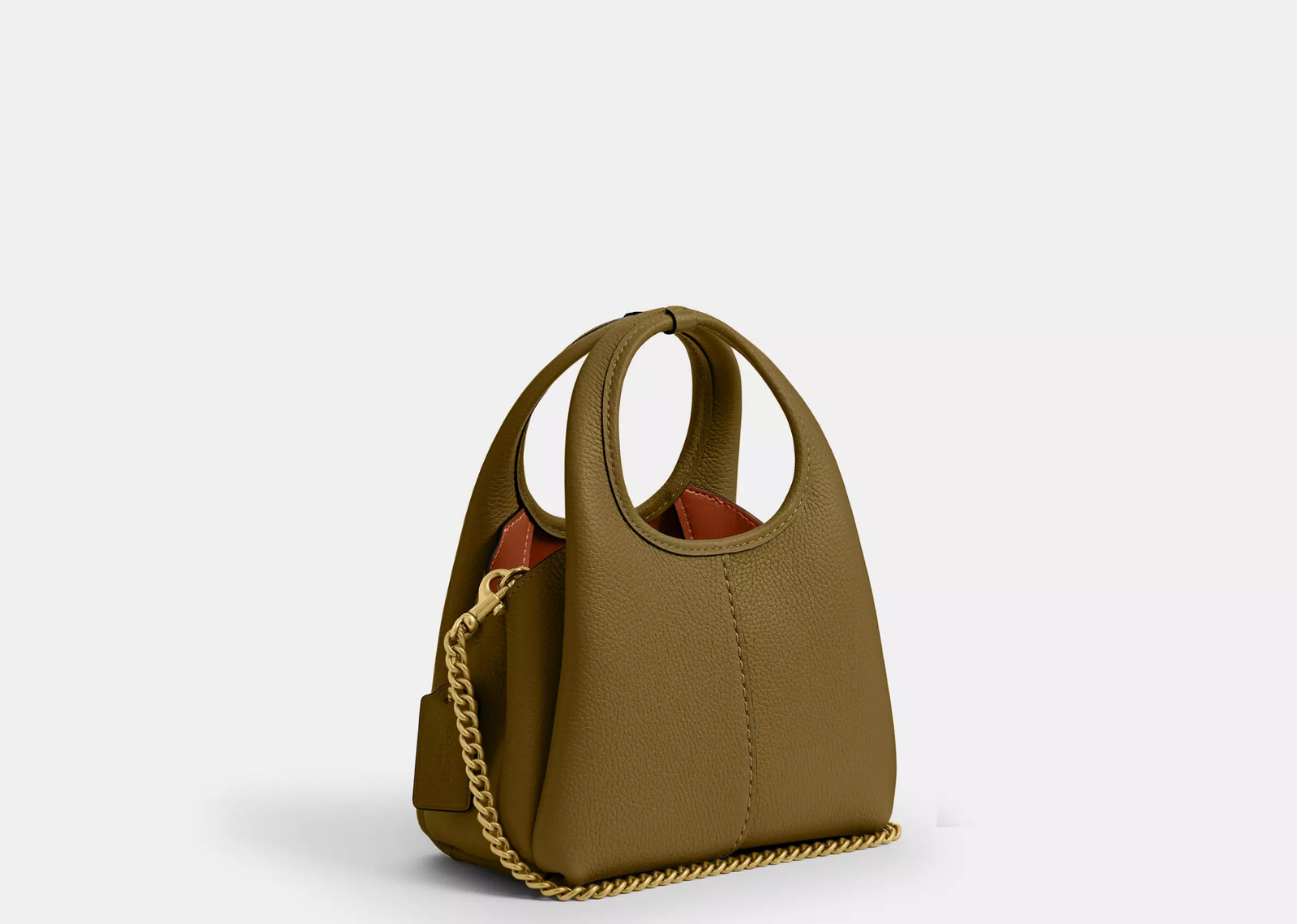Coach Lana Shoulder Bag 19 Brass/Muted Olive 2