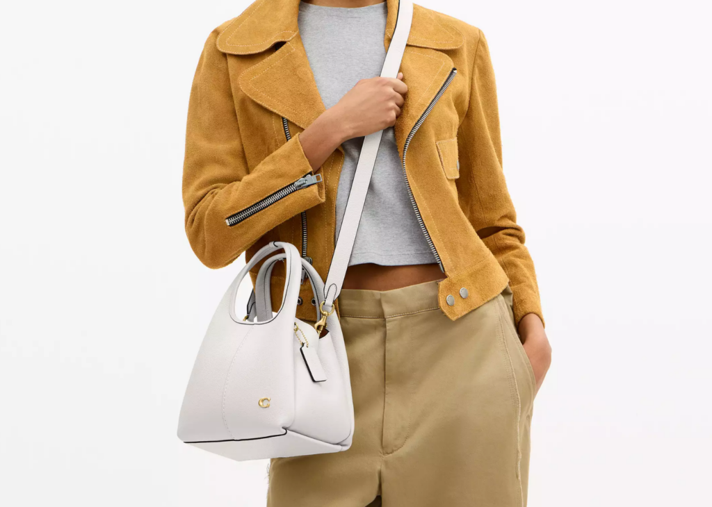 Coach Lana Shoulder Bag 23 Brass/Ash 6