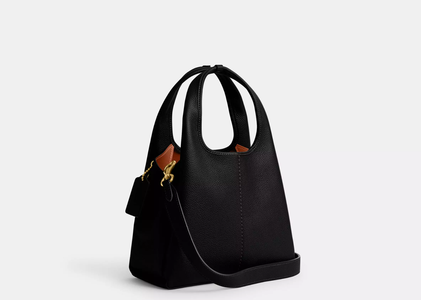 Coach Lana Shoulder Bag 23 Brass/Black 2