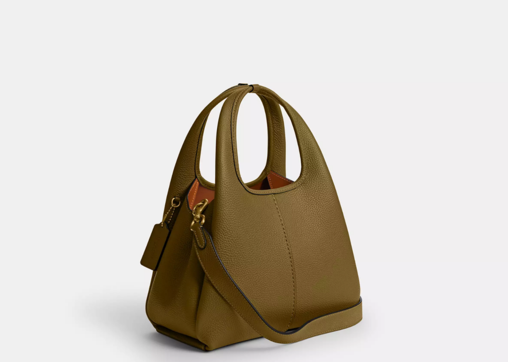 Coach Lana Shoulder Bag 23 Brass/Muted Olive 5