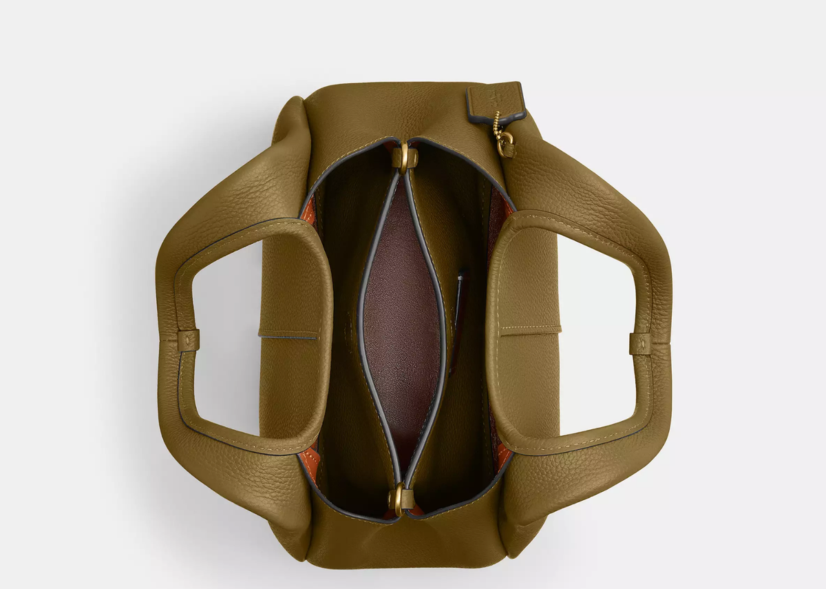 Coach Lana Shoulder Bag 23 Brass/Muted Olive 3