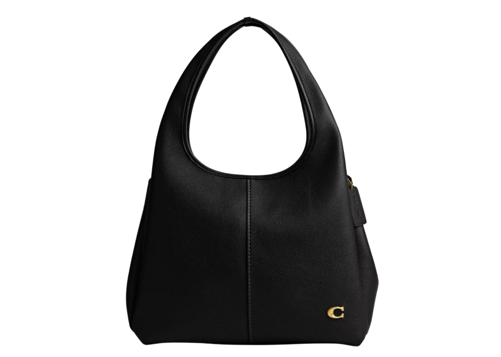 Coach Lana Shoulder Bag Brass/Black 5