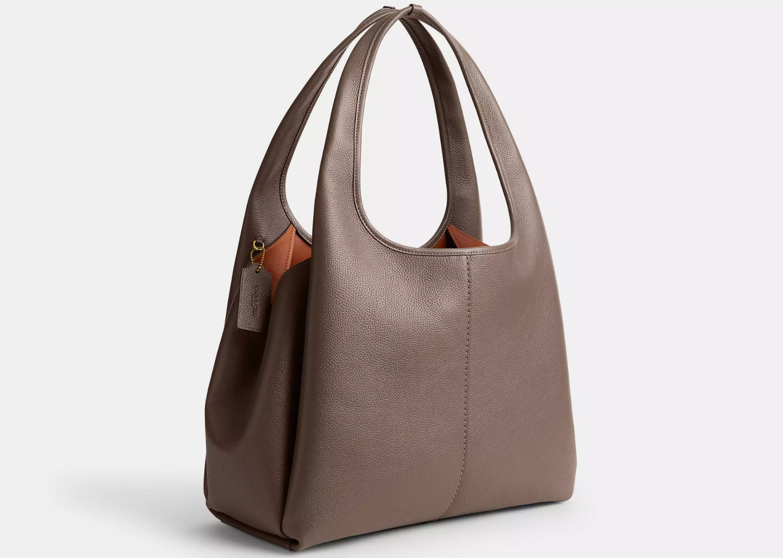 Coach Lana Shoulder Bag Brass/Dark Stone 2