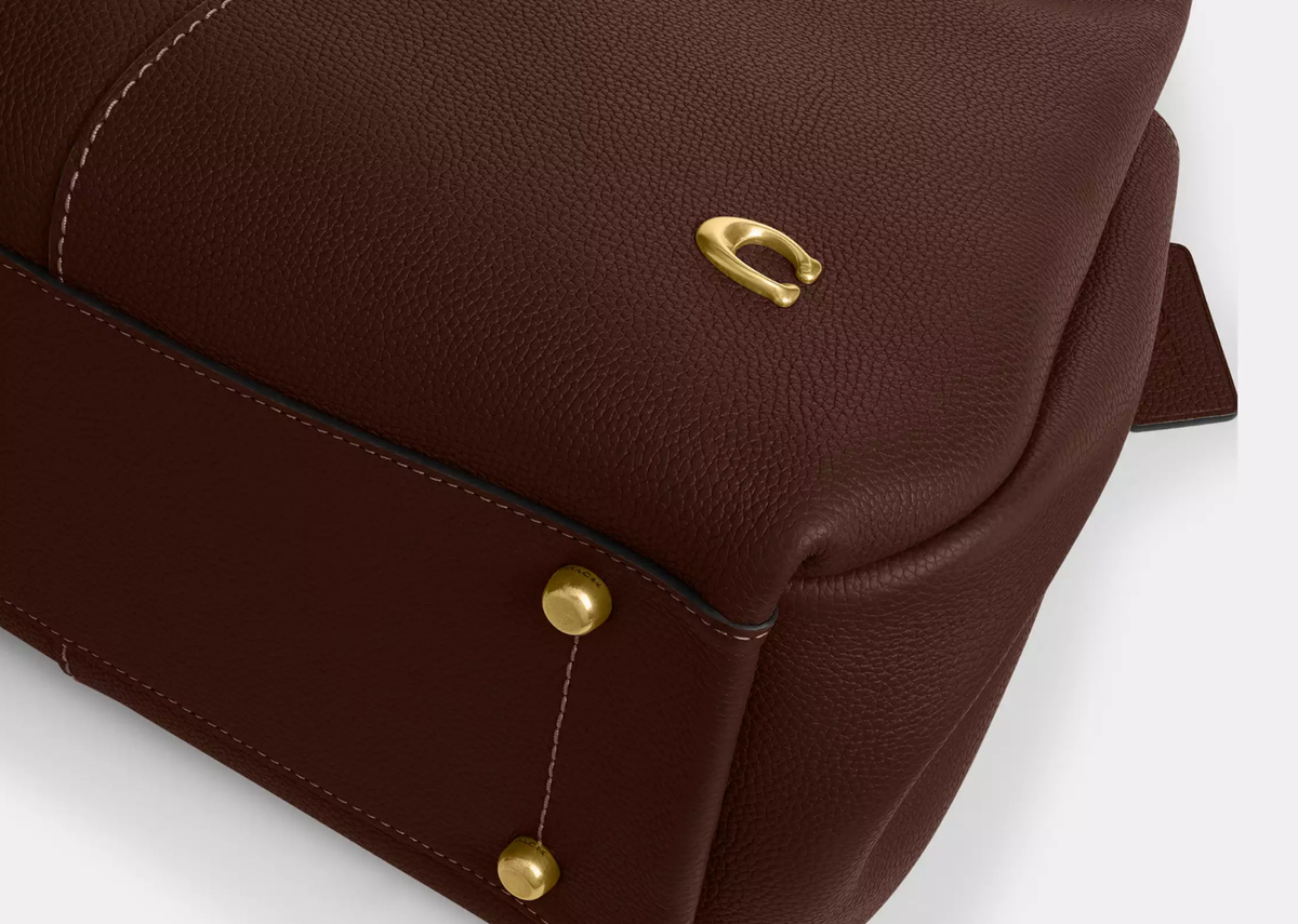 Coach Lana Shoulder Bag Brass/Maple 4