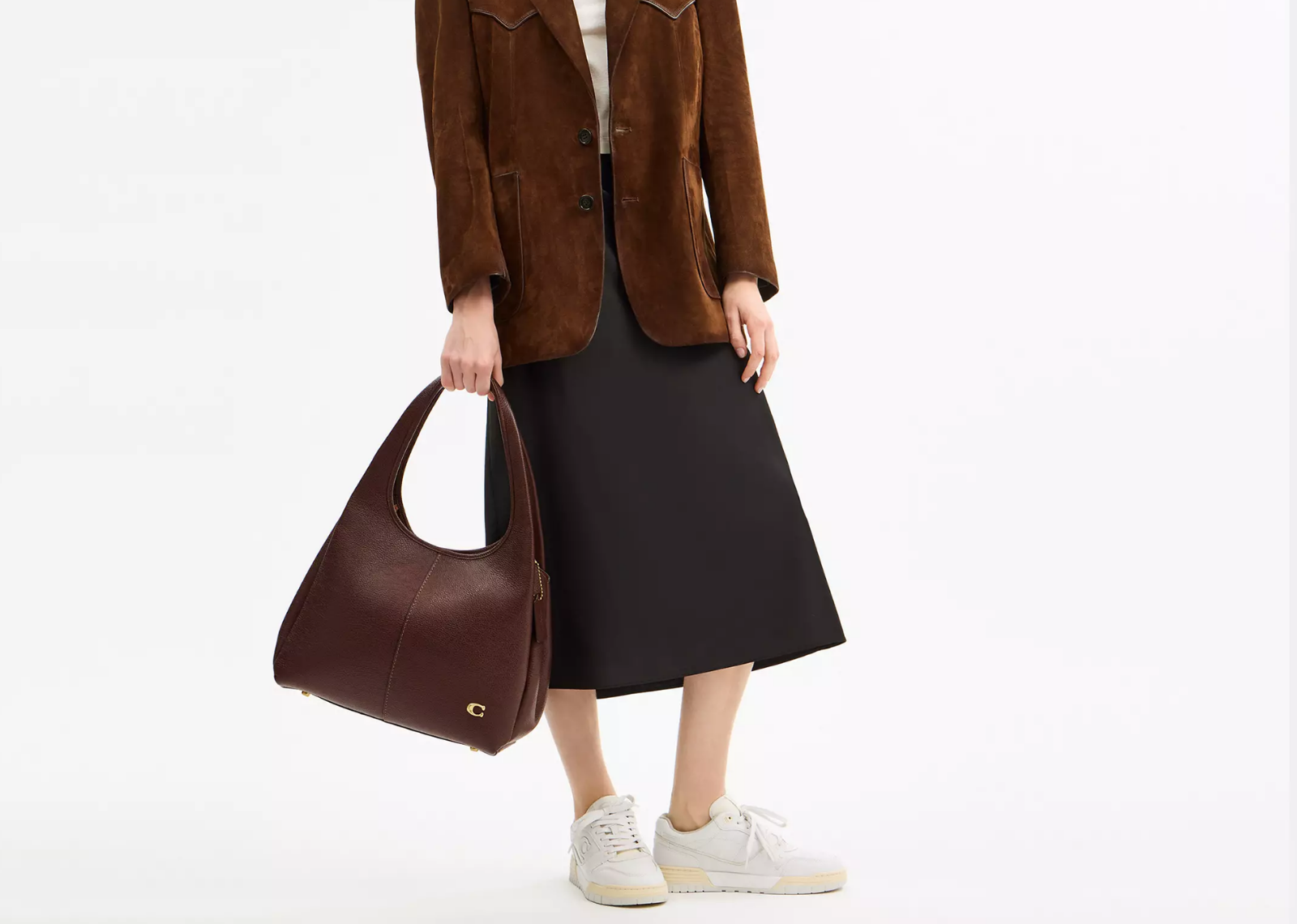 Coach Lana Shoulder Bag Brass/Maple 5