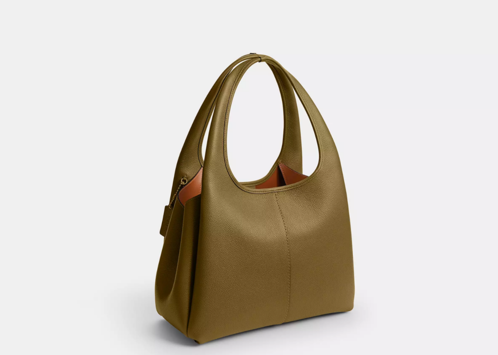 Coach Lana Shoulder Bag Brass/Muted Olive 5