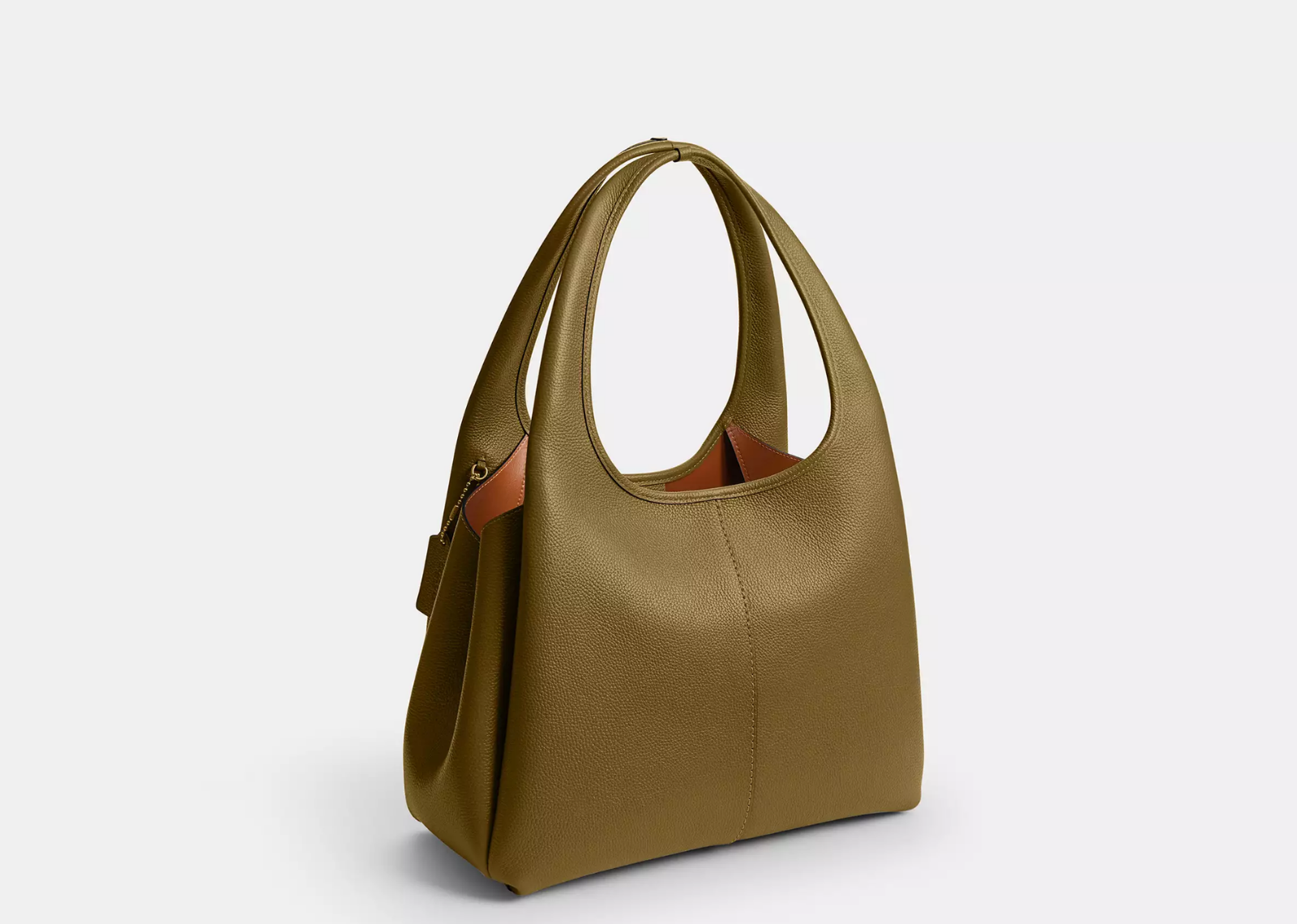 Coach Lana Shoulder Bag Brass/Muted Olive 2
