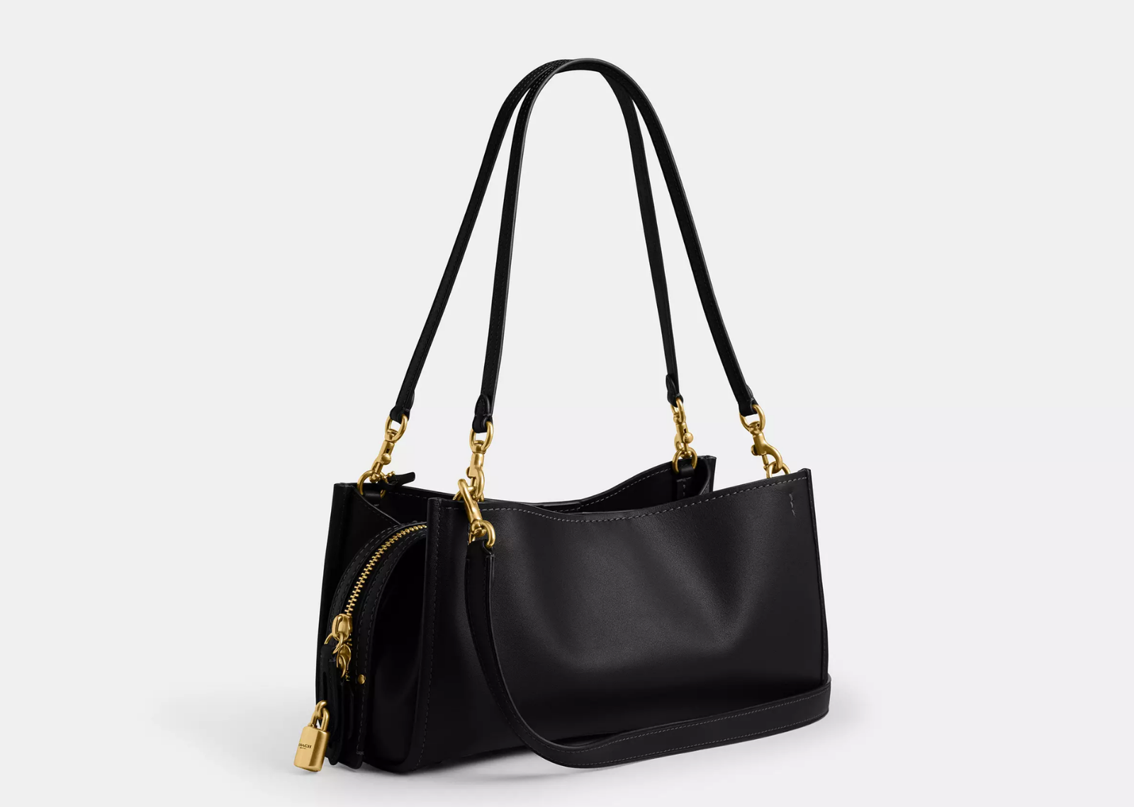Coach Rogue Bag 34 Brass/Black 2