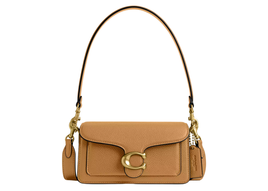 Coach Tabby Shoulder Bag 20 Brass/Biscuit 6