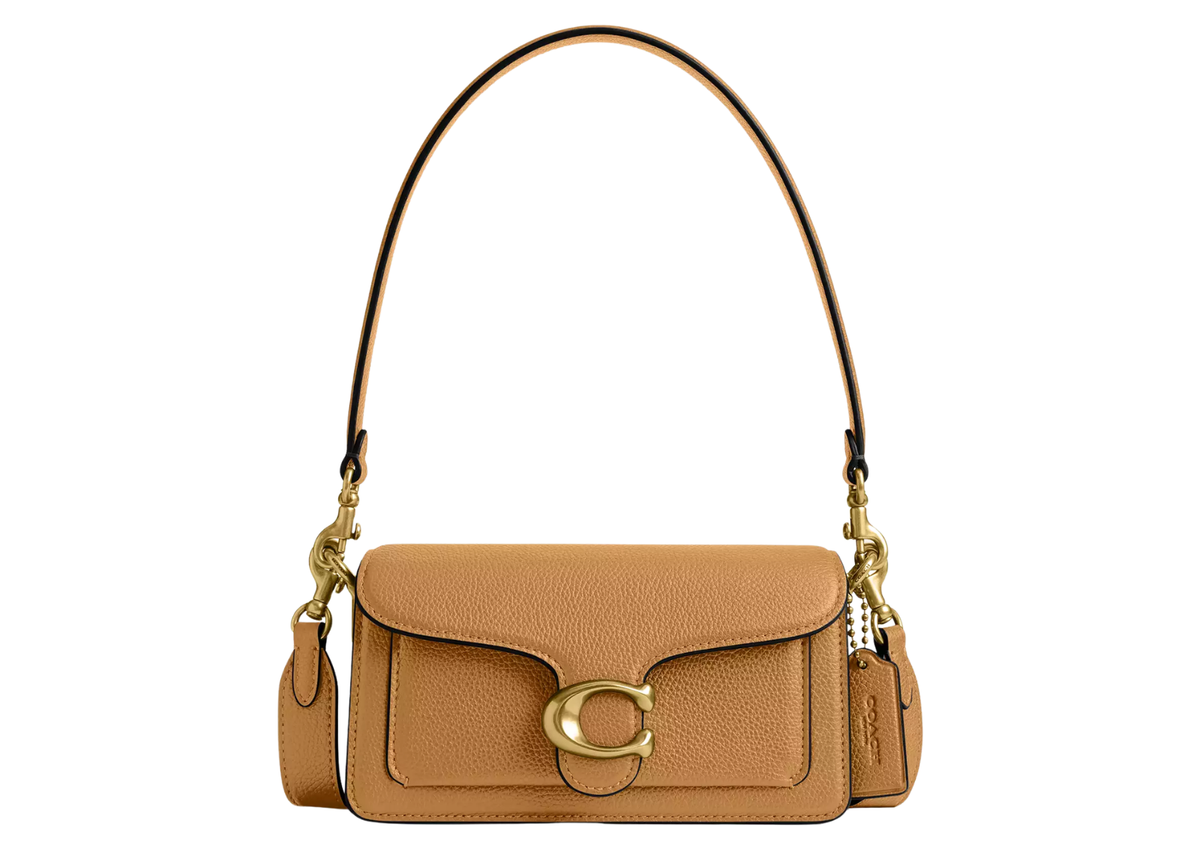 Coach Tabby Shoulder Bag 20 Brass/Biscuit