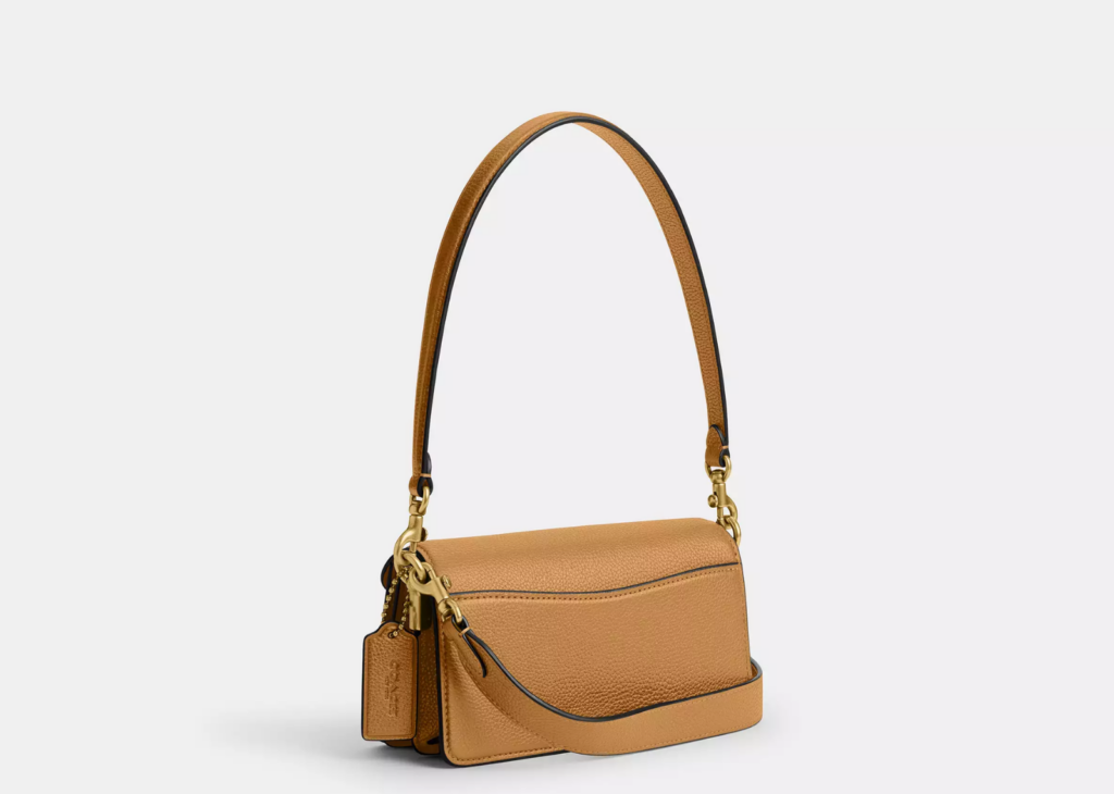 Coach Tabby Shoulder Bag 20 Brass/Biscuit 7
