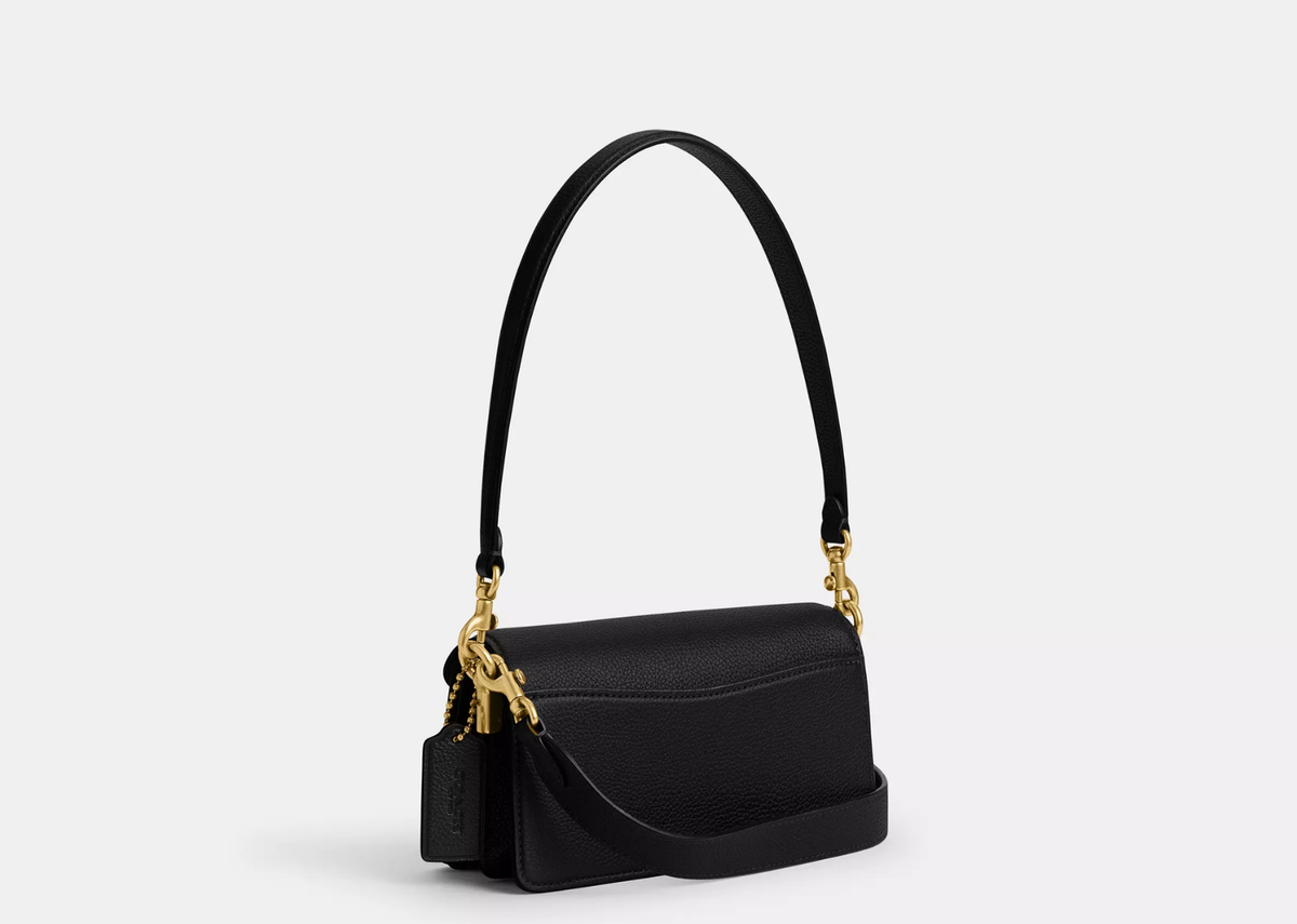 Coach Tabby Shoulder Bag 20 Brass/Black 2
