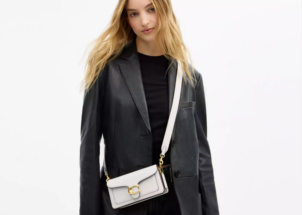 Coach Tabby Shoulder Bag 20 Brass/Chalk 10