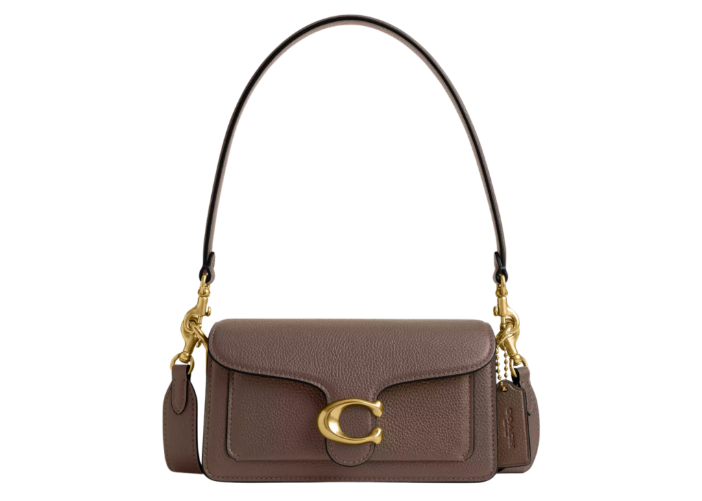 Coach Tabby Shoulder Bag 20 Brass/Dark Stone 6