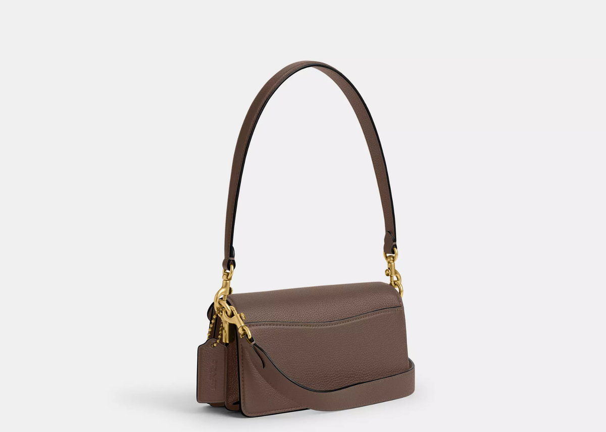 Coach Tabby Shoulder Bag 20 Brass/Dark Stone 2