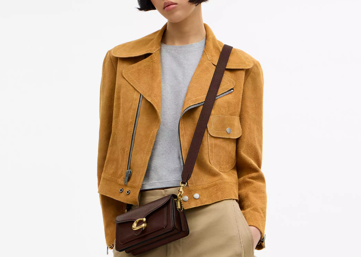 Coach Tabby Shoulder Bag 20 Brass/Maple 5