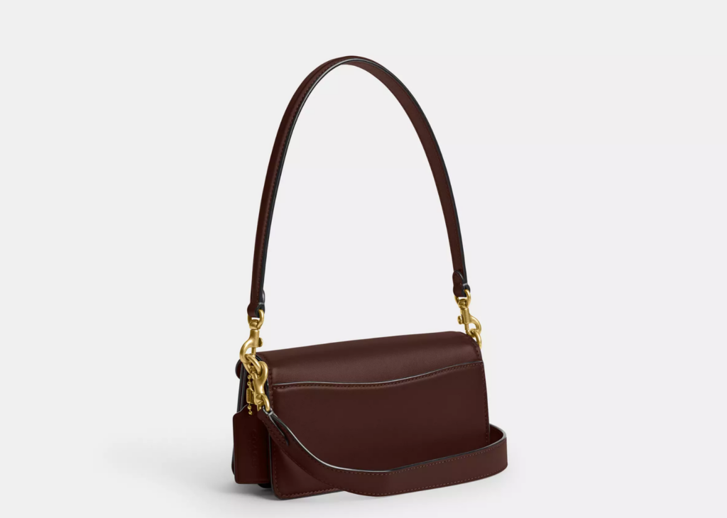 Coach Tabby Shoulder Bag 20 In Signature Canvas Brass/Maple 5