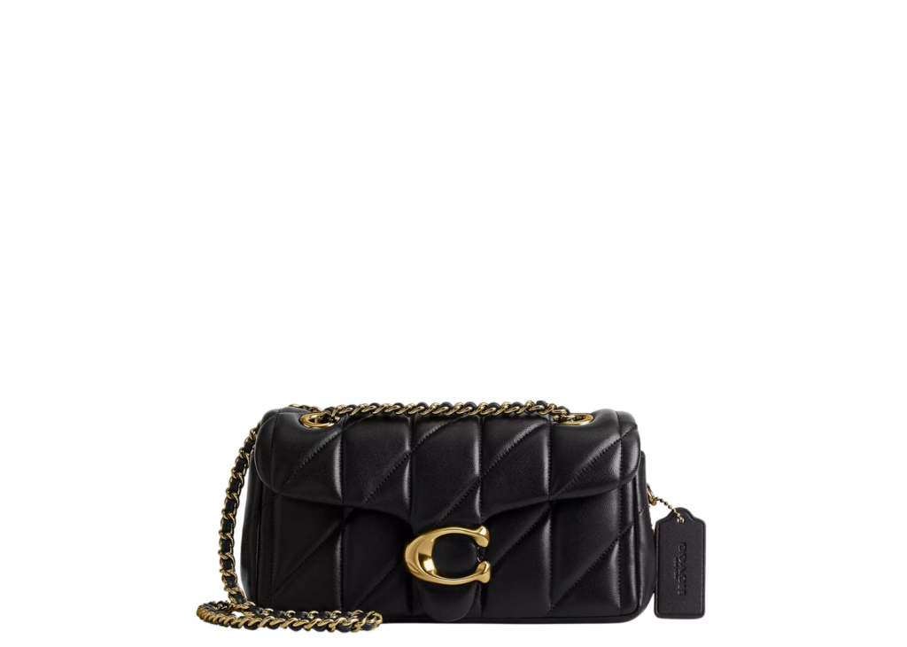 Coach Tabby Shoulder Bag 20 Pillow Quilting Brass/Black 6