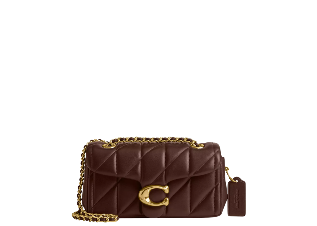 Coach Tabby Shoulder Bag 20 Pillow Quilting Brass/Maple 6
