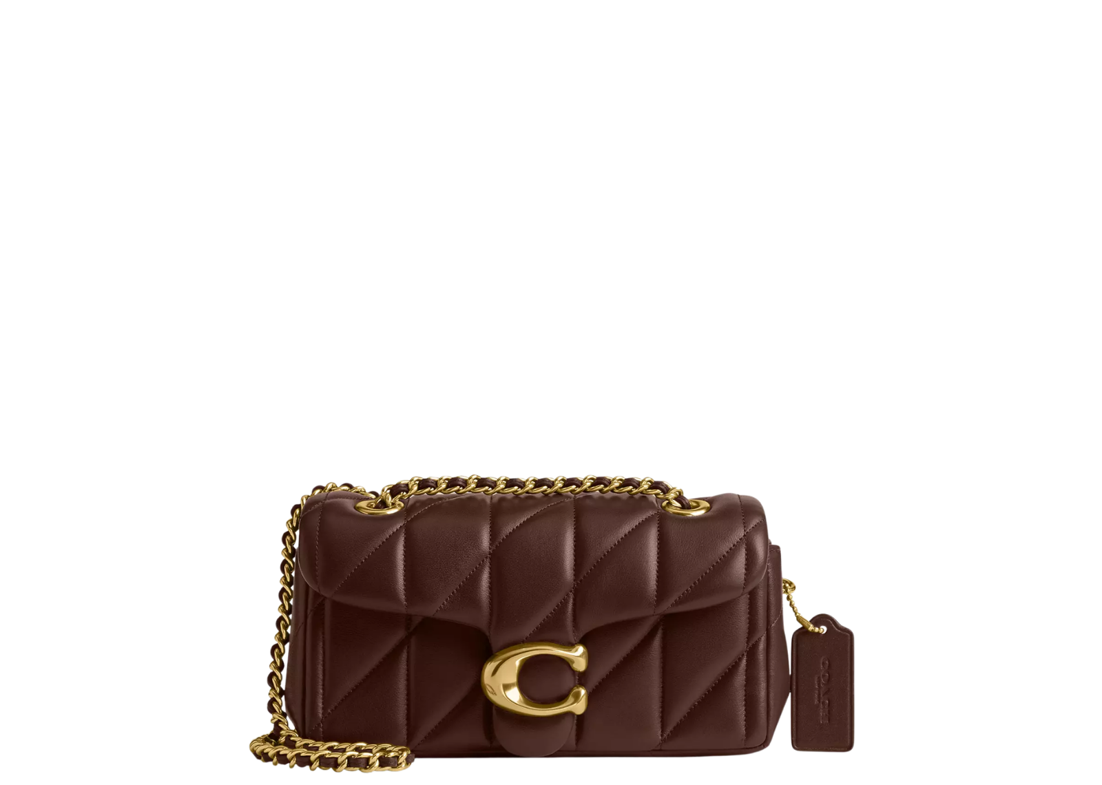 Coach Tabby Shoulder Bag 20 Pillow Quilting Brass/Maple