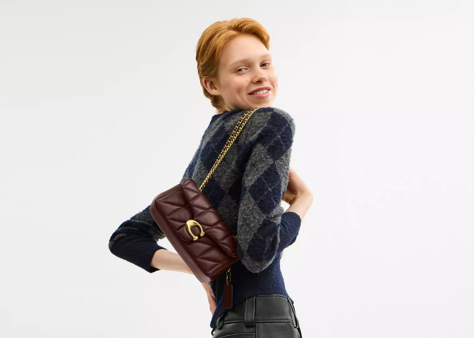 Coach Tabby Shoulder Bag 20 Pillow Quilting Brass/Maple 5