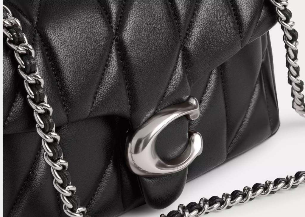 Coach Tabby Shoulder Bag 20 Pillow Quilting Silver/Black 9