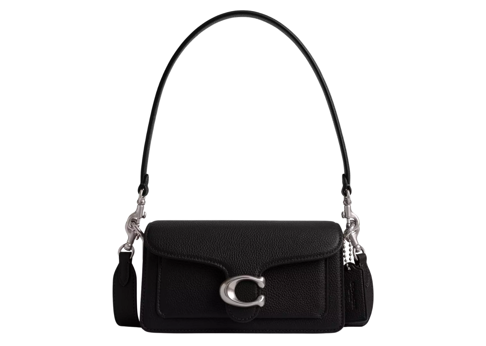 Coach Tabby Shoulder Bag 20 Silver/Black