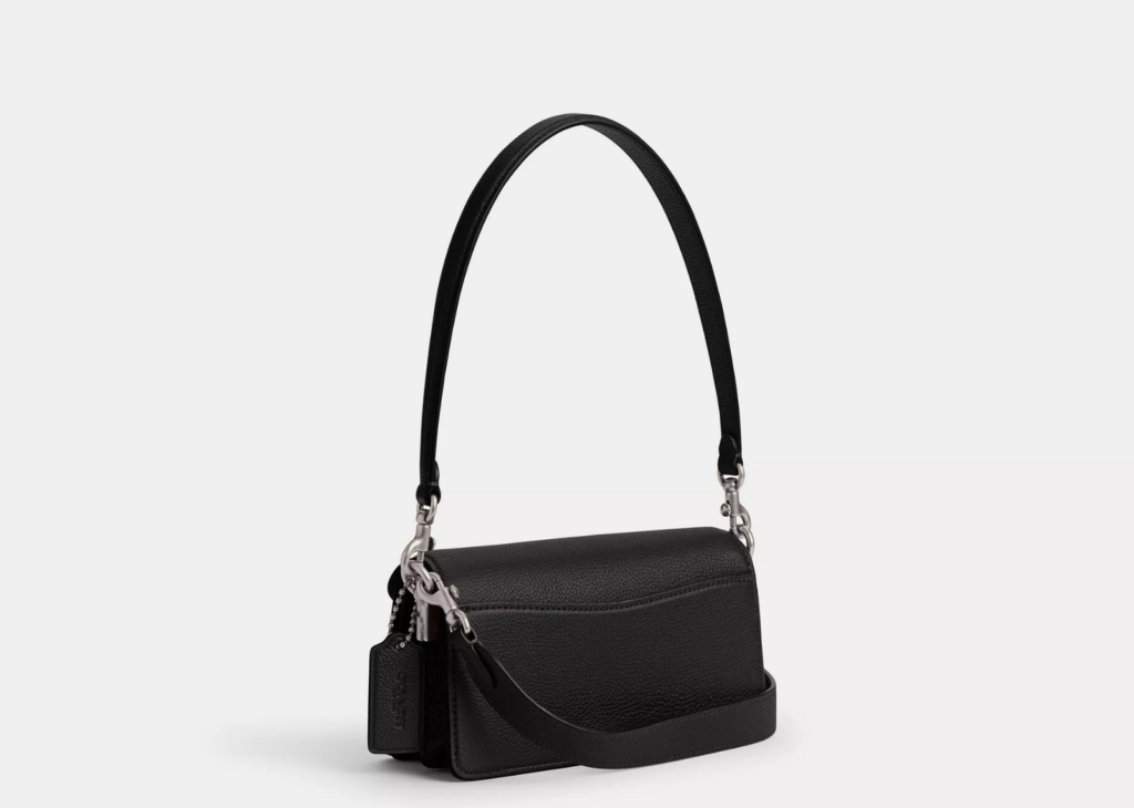 Coach Tabby Shoulder Bag 20 Silver/Black 7