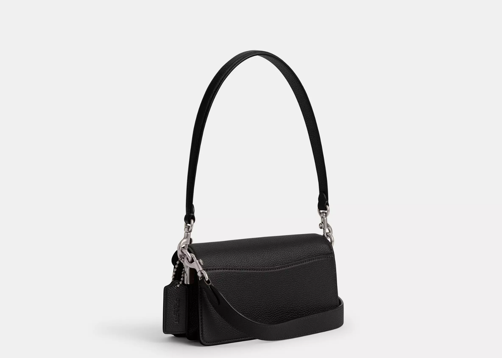 Coach Tabby Shoulder Bag 20 Silver/Black 2