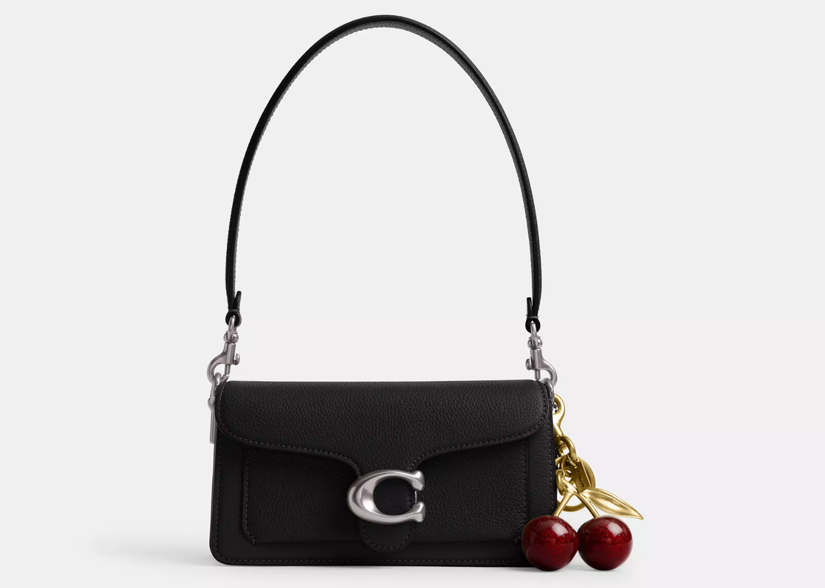 Coach Tabby Shoulder Bag 20 Silver/Black 3