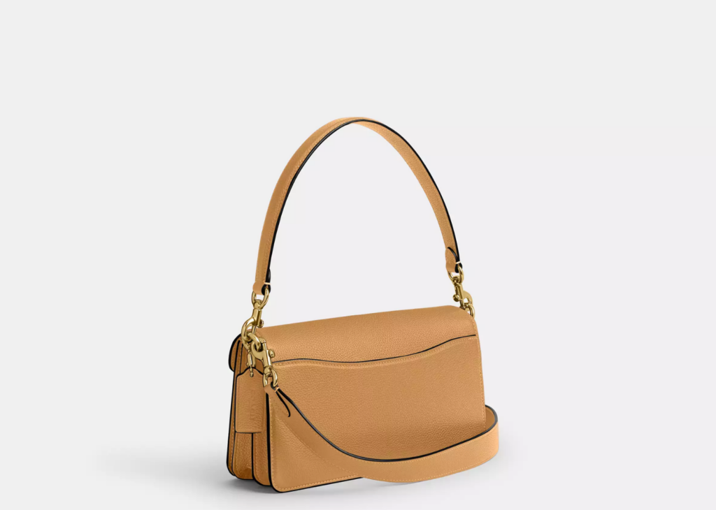 Coach Tabby Shoulder Bag 26 Brass/Biscuit 7