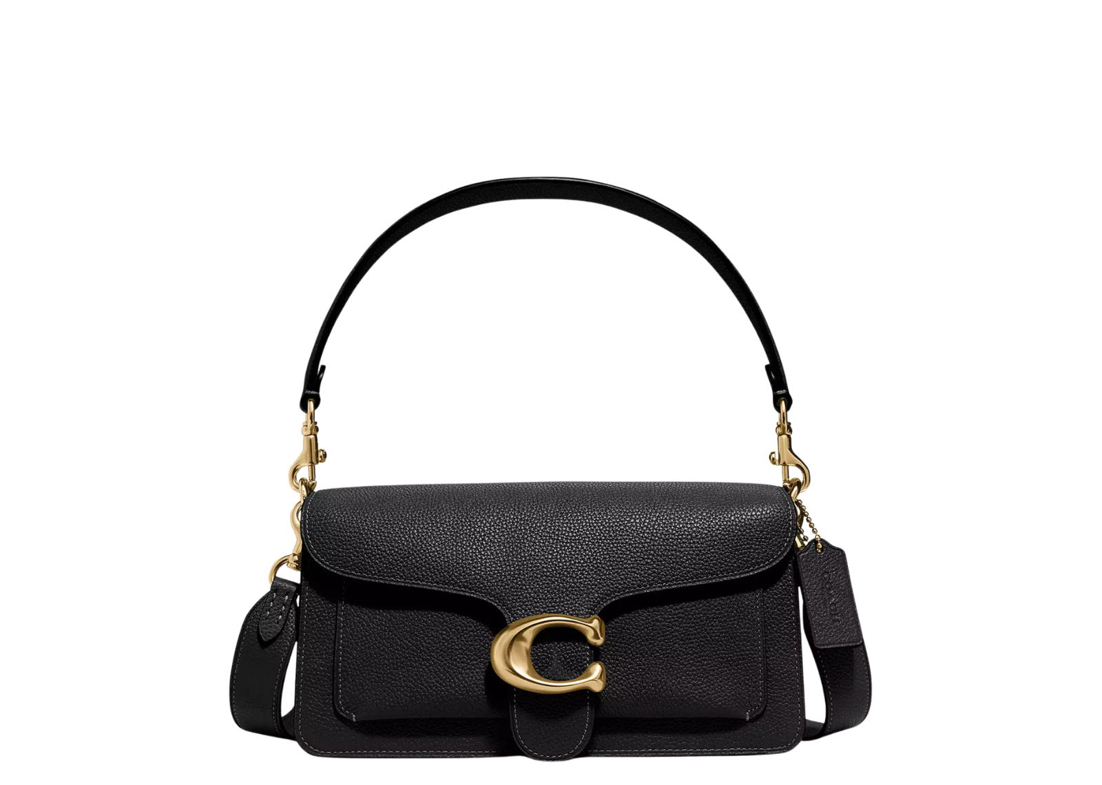 Coach Tabby Shoulder Bag 26 Brass/Black