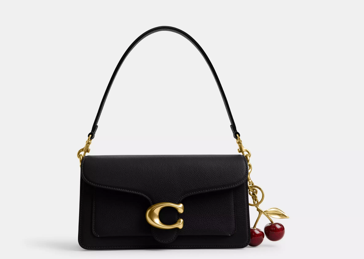Coach Tabby Shoulder Bag 26 Brass/Black 3