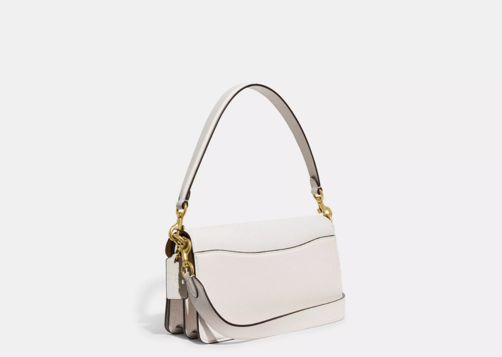 Coach Tabby Shoulder Bag 26 Brass/Chalk 7