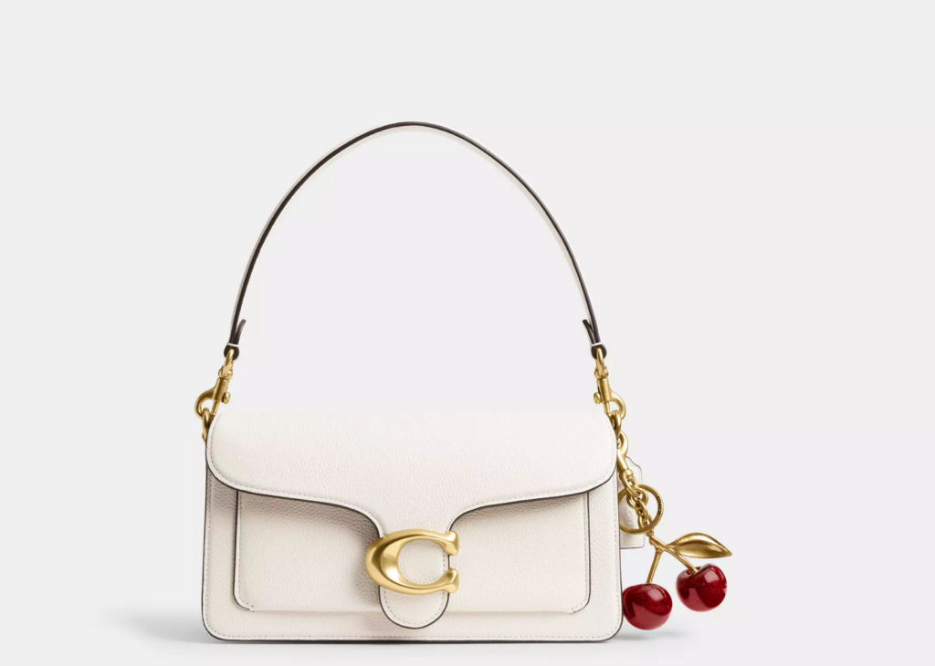 Coach Tabby Shoulder Bag 26 Brass/Chalk 8