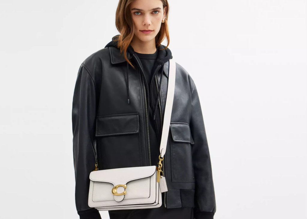 Coach Tabby Shoulder Bag 26 Brass/Chalk 10