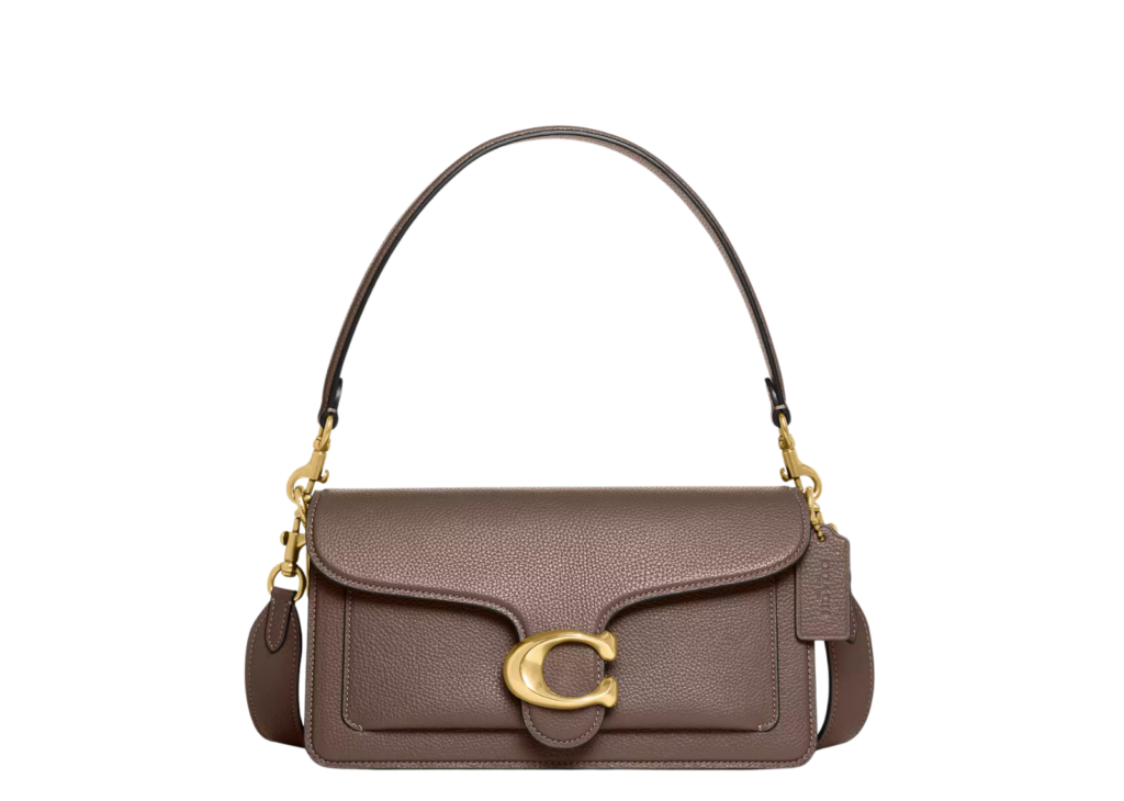 Coach Tabby Shoulder Bag 26 Brass/Dark Stone 6