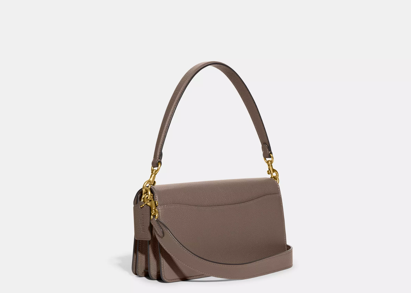 Coach Tabby Shoulder Bag 26 Brass/Dark Stone 2