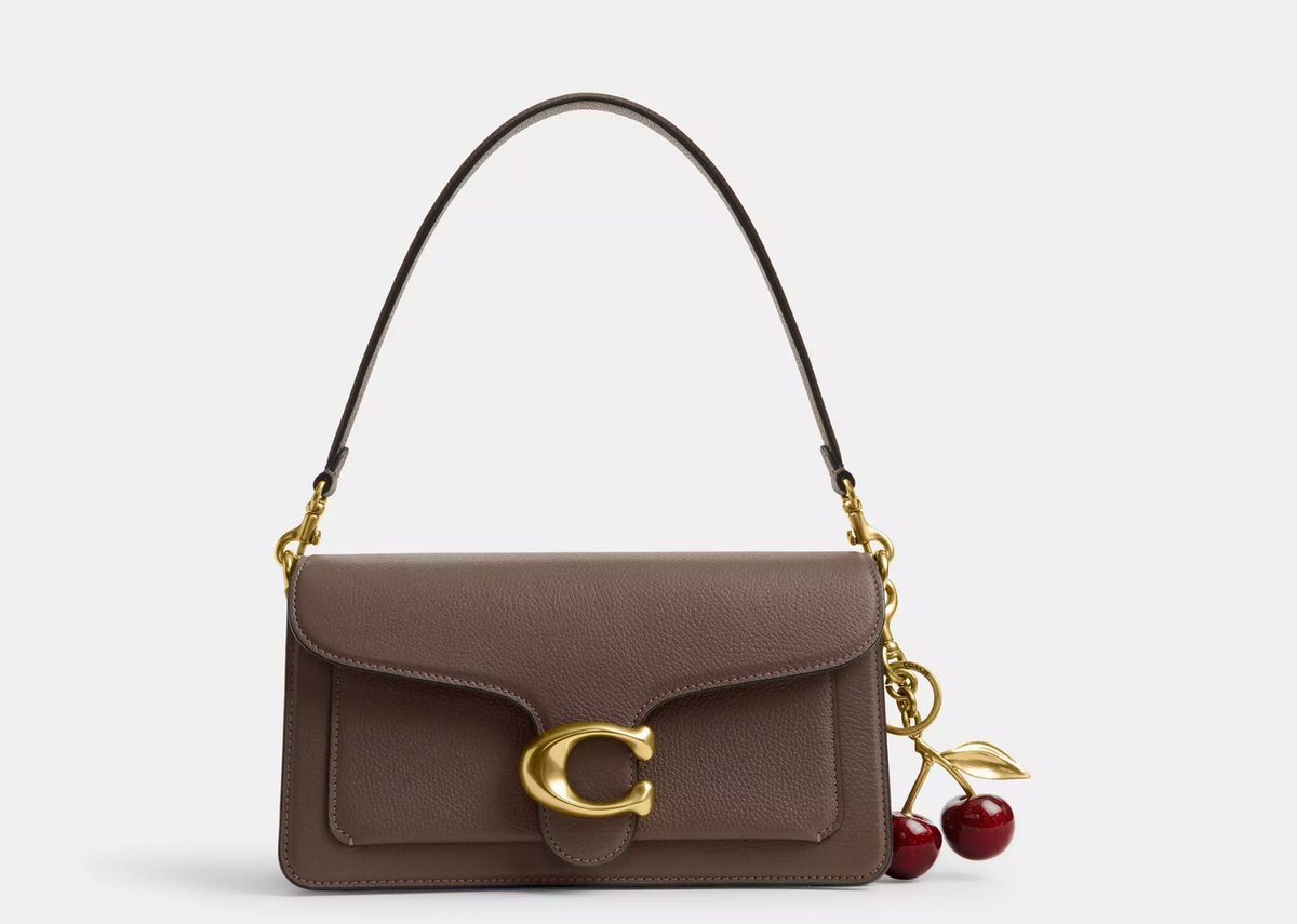 Coach Tabby Shoulder Bag 26 Brass/Dark Stone 3