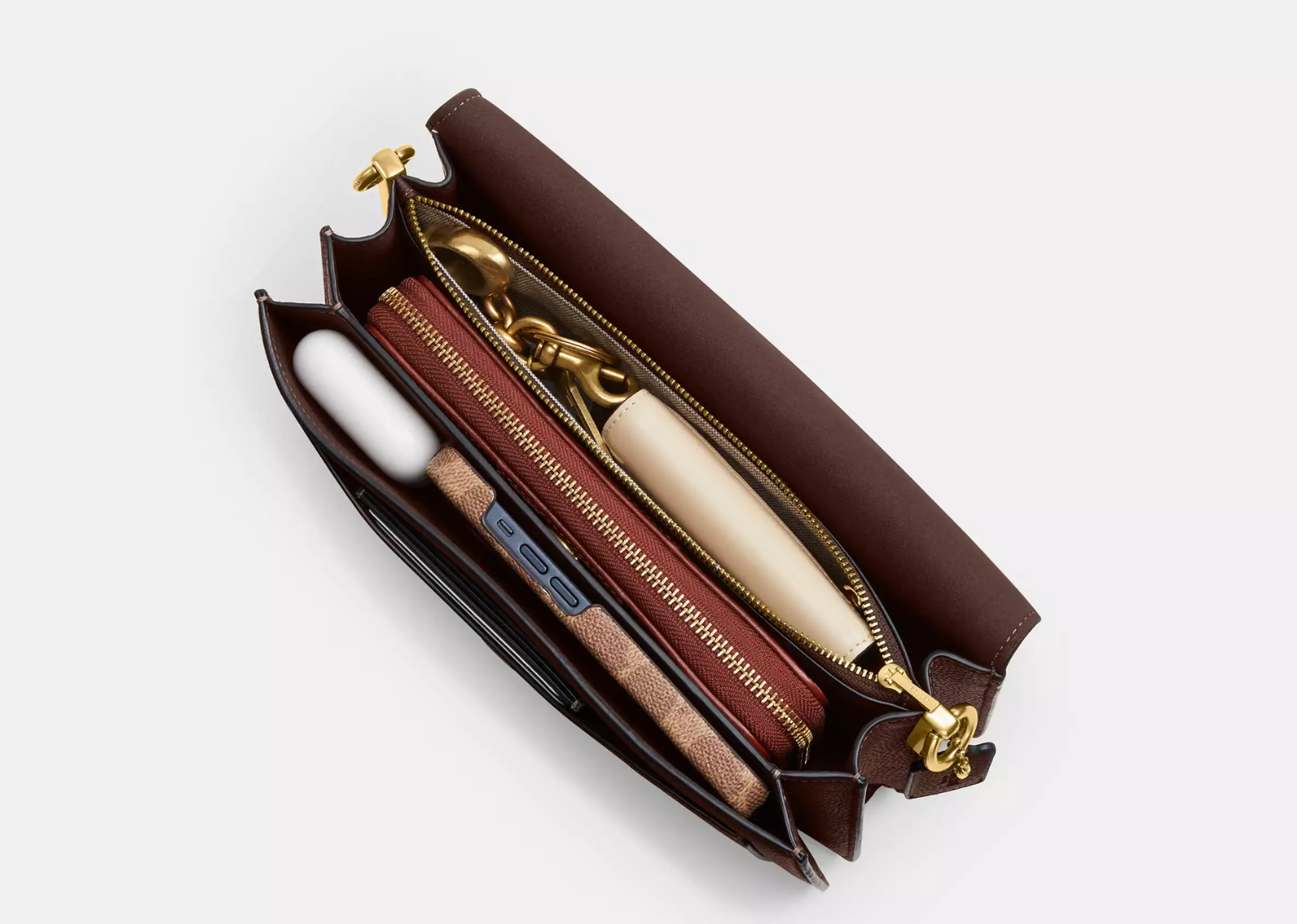 Coach Tabby Shoulder Bag 26 Brass/Maple 4