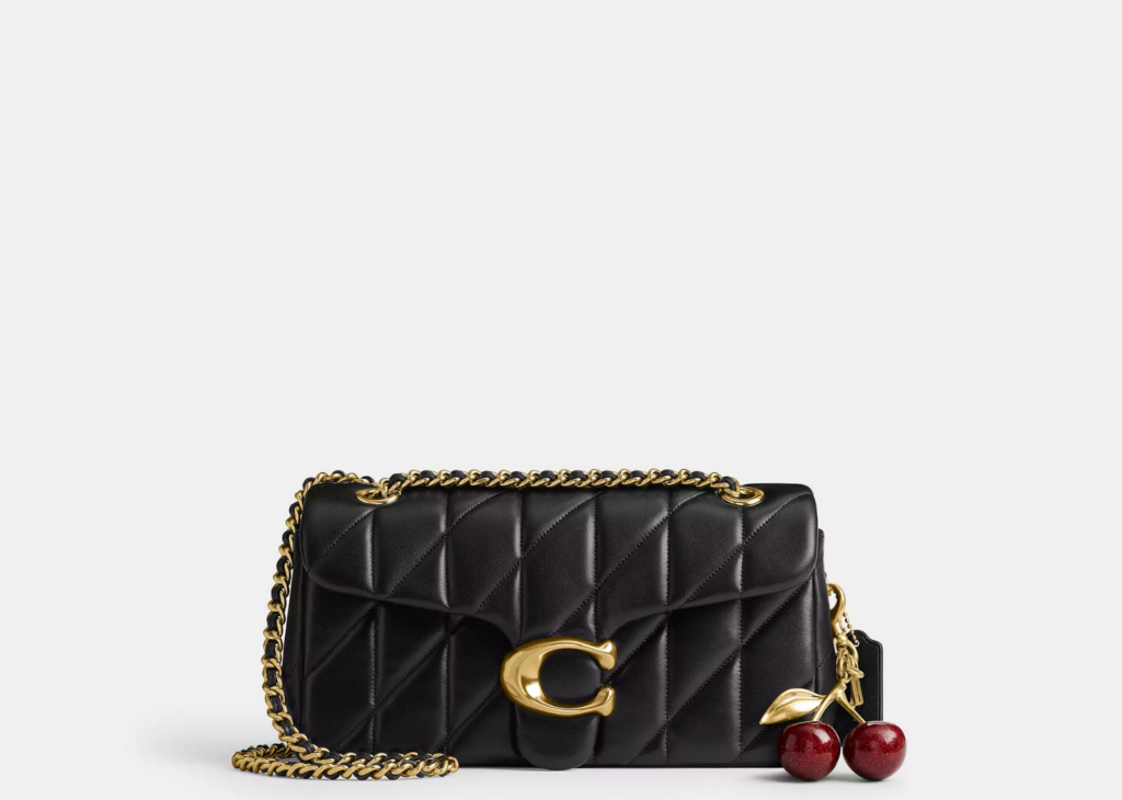 Coach Tabby Shoulder Bag 26 Pillow Quilting Brass/Black 9