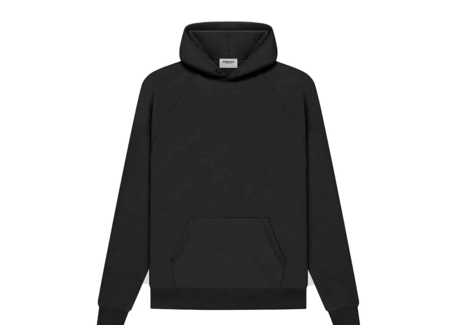 Fear of God Essentials Pull-Over Hoodie (SS21) Black/Stretch Limo 2
