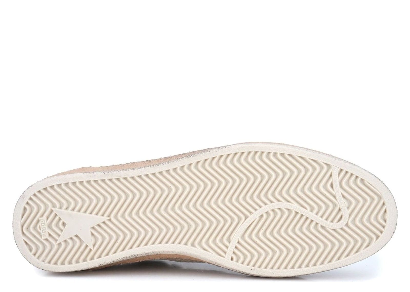 Golden Goose Ball Star Perforated Beige Suede Tone-on-Tone Star 6