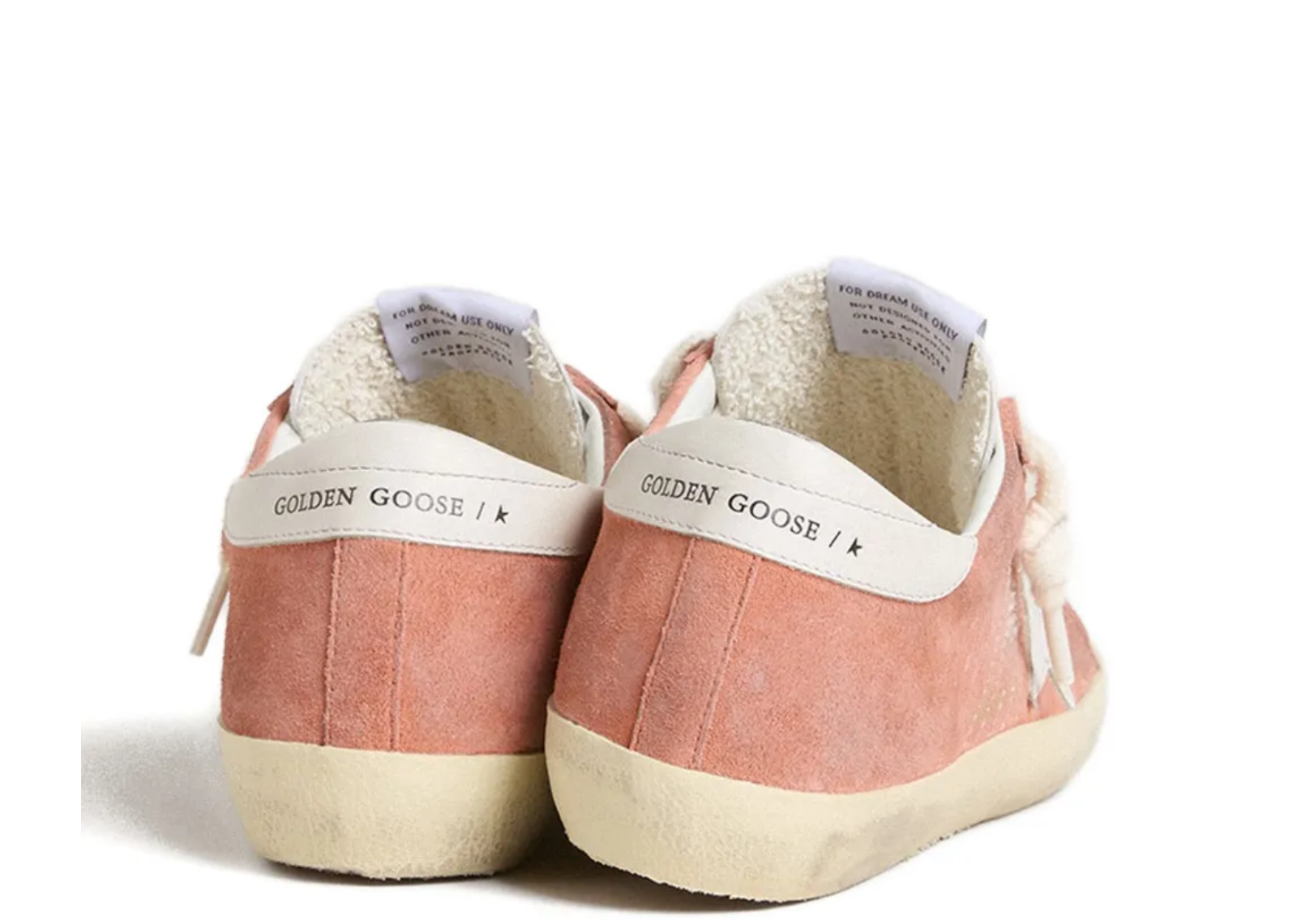 Golden Goose Super-Star Coral Suede White Leather Star (W) 3