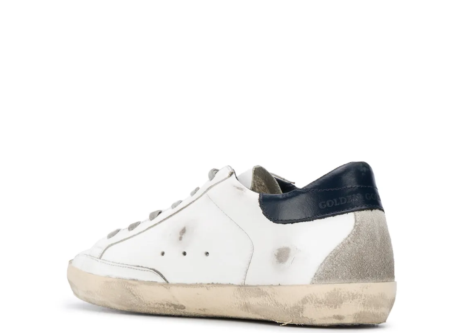 Golden Goose Super-Star Suede Star Blue Heel Tab (W) 3