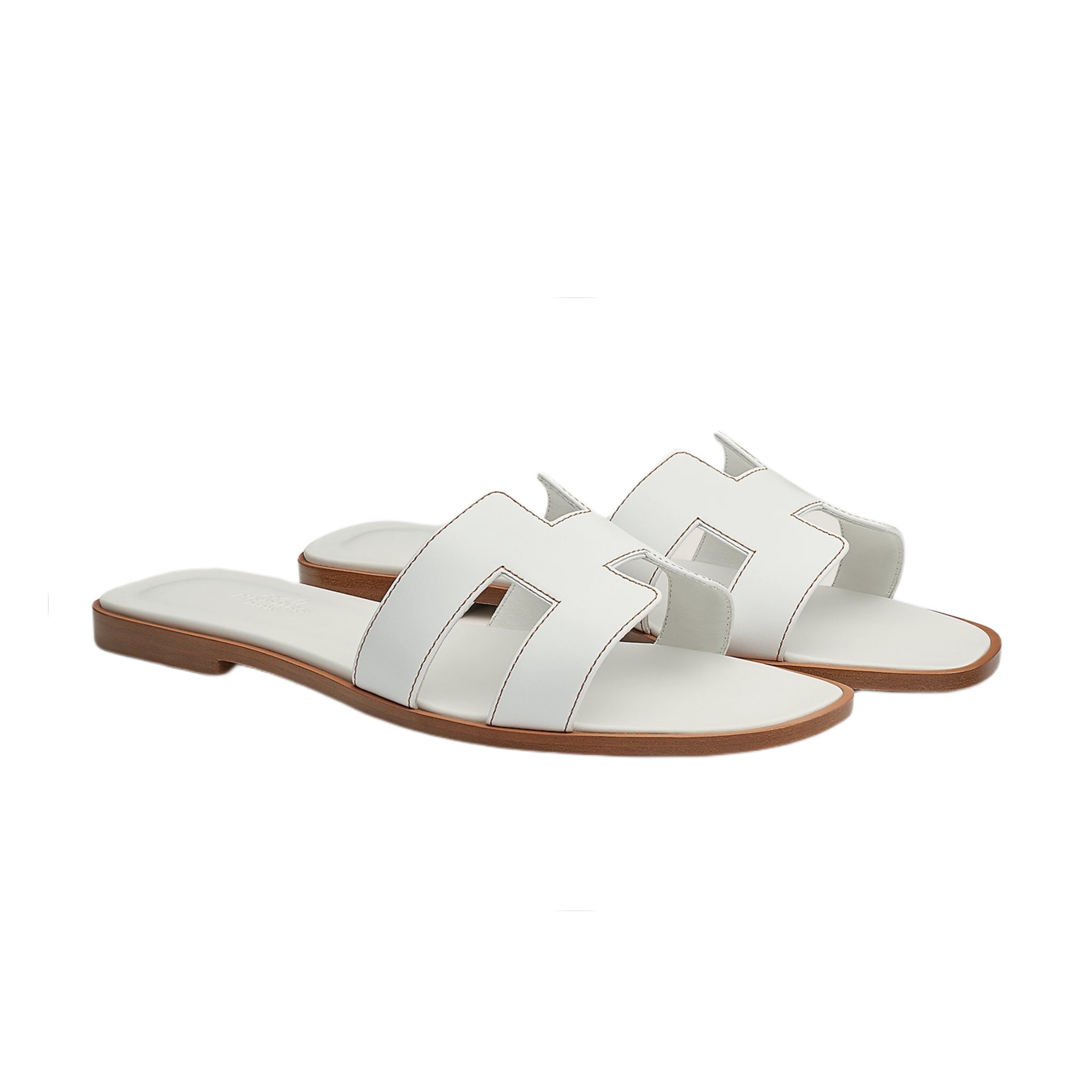 Hermes Oran Sandal &lsquo;White&rsquo; denemezapt.myshopify.com Zaptila